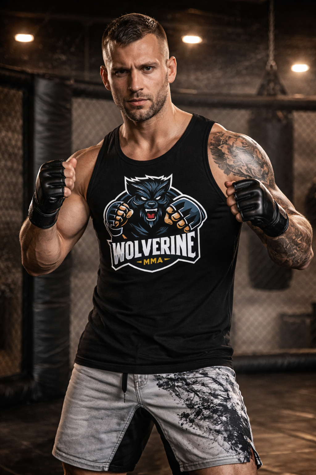 4FGHTR x Wolverine MMA - Unit Tank