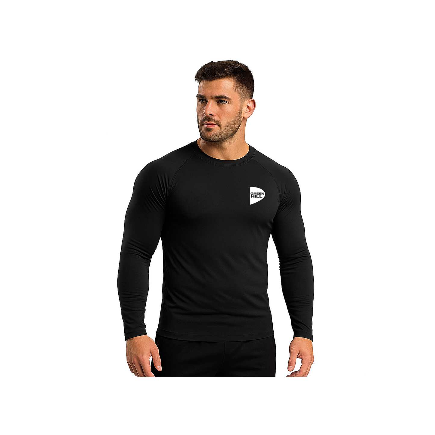 Green Hill Rash Guard Langarm